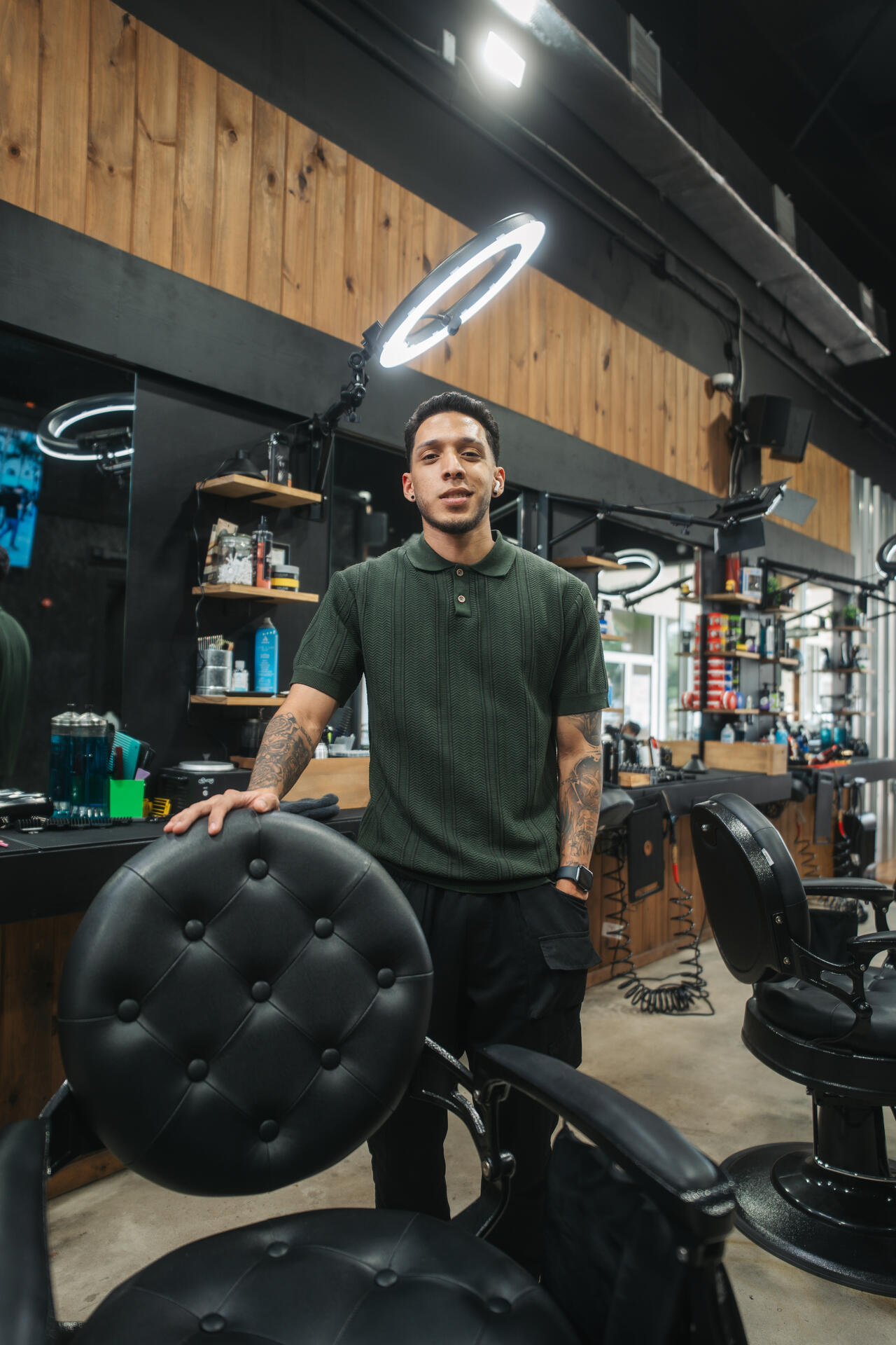 Tulio Barber at Capitano Barbershop